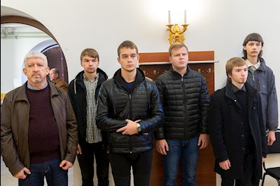 Божественная литургия в храме Воскресения Христова г. Саратова