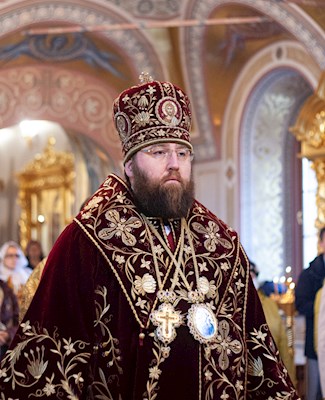 Божественная литургия в Свято-Троицком кафедральном соборе г. Саратова