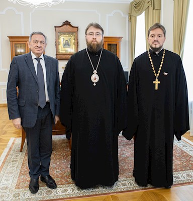 Митрополит Игнатий провел встречу с Борисом Шинчуком