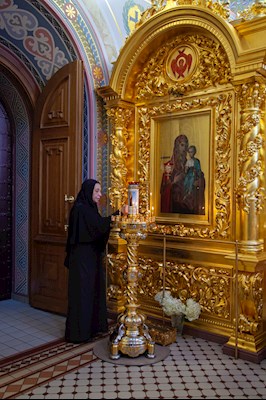Всенощное бдение в Свято-Троицком кафедральном соборе г. Саратова