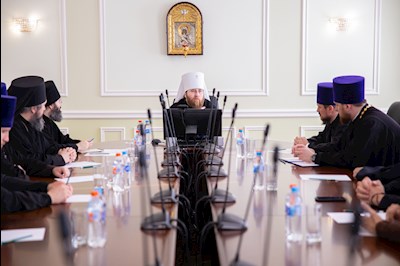 Митрополит Игнатий провел рабочее совещание, посвященное вопросам практики совершения богослужений и таинств