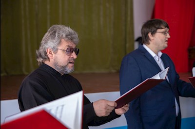 Архиерейский хор выступил в Балашовской епархии