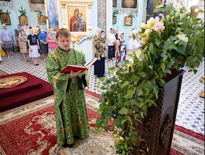 Митрополит Игнатий совершил всенощное бдение в Свято-Духовском соборе г. Саратова
