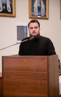 Митрополит Игнатий посетил защиту выпускных работ в СПДС