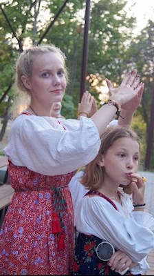 В «Солнечном» прошла традиционная вечёрка