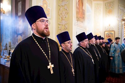 Митрополит Игнатий совершил всенощное бдение в Покровском соборе г. Саратова
