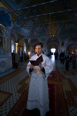 Митрополит Игнатий совершил всенощное бдение в Свято-Троицком кафедральном соборе г. Саратова