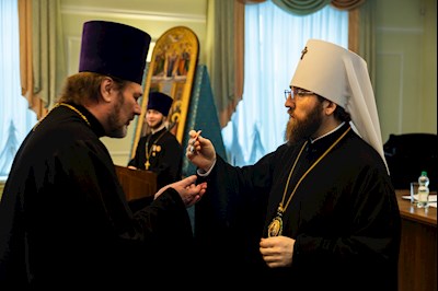 Митрополит Игнатий возглавил ежегодное Епархиальное собрание духовенства Саратовской епархии