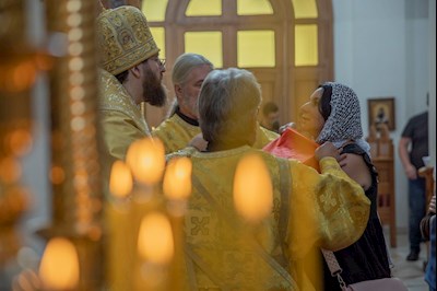 Митрополит Игнатий совершил Божественную литургию в Свято-Алексиевском женском монастыре г. Саратова