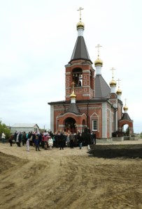 Чин Великого освящения и Божественная литургия в храме в честь Владимирской иконы Божией Матери Владимирского женского монастыря г. Вольска