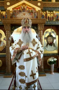 Митрополит Лонгин совершил Великое освящение Вознесенского храма Вознесенско-Пантелеимоновской церкви с. Усть-Курдюм