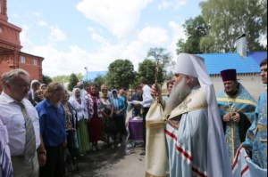 Архипастырская поездка в Петровский район
