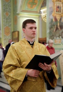 Всенощное бдение в храме в честь Покрова Пресвятой Богородицы г. Саратова