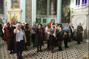 В праздник Крещения Господня Митрополит Лонгин совершил Божественную литургию и Чин Великого освящения воды