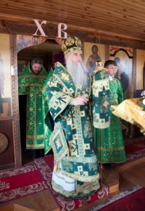 Всенощное бдение в храме во имя преподобного Сергия Радонежского с. Кошели Воскресенского района