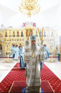 Божественная литургия в Свято-Алексиевском женском монастыре г. Саратова