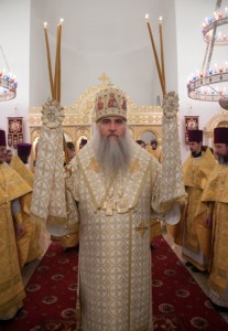 Божественная литургия на Архиерейском подворье — храме святых равноапостольных Кирилла и Мефодия при СГУ