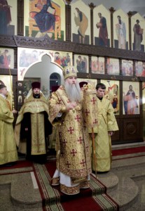 Всенощное бдение в Благовещенском храме г. Вольска