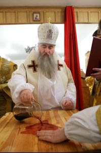 Божественная литургия и Великое освящение в Свято-Алексиевском женском монастыре г. Саратова