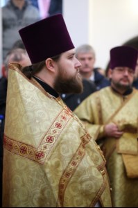 Божественная литургия в храме во имя святого равноапостольного великого князя Владимира г. Саратова