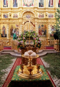 Всенощное бдение в Свято-Троицком кафедральном соборе г. Саратова