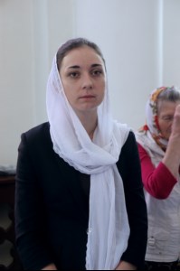Божественная литургия на Архиерейском подворье — храме в честь иконы Божией Матери «Утоли моя печали» г.Саратова