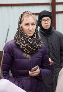 Совершено освящение крестов и куполов строящегося храма во имя святого благоверного князя Михаила Черниговского и боярина его Феодора г. Саратова