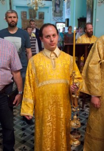 Всенощное бдение в храме в честь Сошествия Святого Духа г.Саратова
