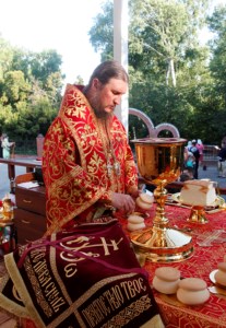 Божественная литургия в Вавиловом Доле