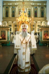 Божественная литургия в храме во имя Архангела Михаила с. Михайловка Саратовского района