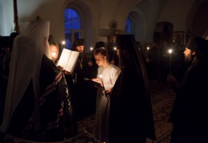 Монашеский постриг в Спасо-Преображенском мужском монастыре г.Саратова