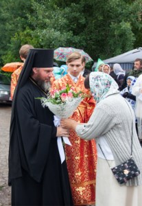 Божественная литургия в Вавиловом Доле