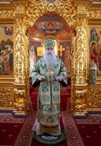 Божественная литургия в Свято-Троицком кафедральном соборе г. Саратова
