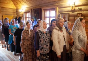 Всенощное бдение в храме в честь Рождества Пресвятой Богородицы г. Саратова
