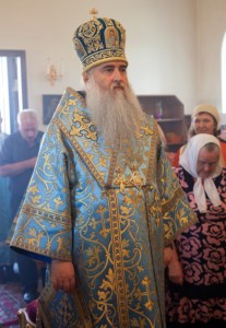 Божественная литургия в храме в честь Владимирской иконы Божией Матери с. Багаевка Саратовского района