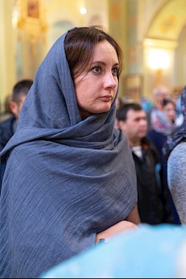 Всенощное бдение в Покровском храме г. Саратова