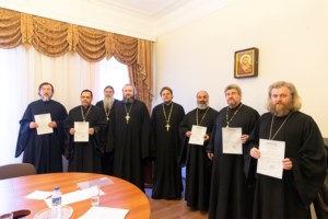 В СПДС завершилось обучение очередной группы священнослужителей на курсах повышения квалификации