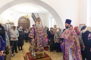 Божественная литургия в храме во имя святой великомученицы Екатерины г. Саратова