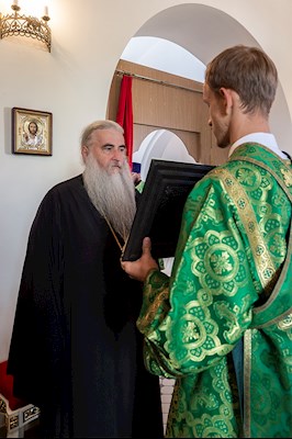 Всенощное бдение в храме преподобного Сергия Радонежского г. Саратова