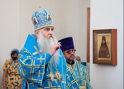Божественная литургия в Свято-Алексиевском женском монастыре г. Саратова