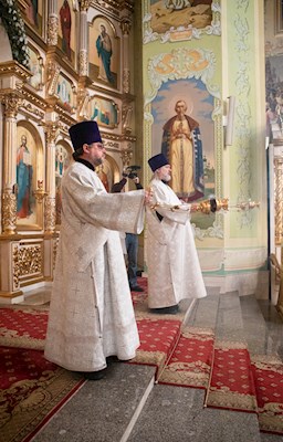В праздник Крещения Господня митрополит Игнатий совершил Божественную литургию
