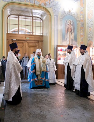 Всенощное бдение в Покровском соборе г. Саратова