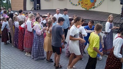 В «Солнечном» прошла традиционная вечёрка