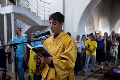 Митрополит Игнатий совершил всенощное бдение в Петропавловском храме г. Саратова