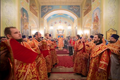 В Саратове встретили мощи святого великомученика Георгия Победоносца