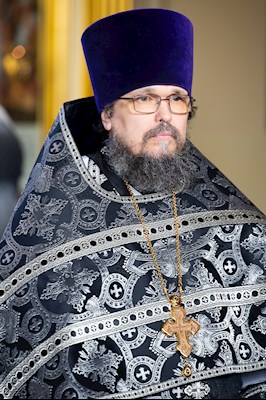 Митрополит Игнатий совершил Литургию Преждеосвященных Даров в храме святого апостола и евангелиста Иоанна Богослова при СПДС