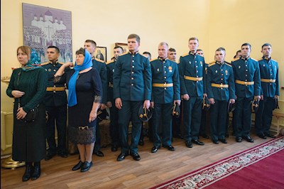 Митрополит Игнатий совершил Божественную литургию в храме святых мучениц Веры, Надежды, Любови и матери их Софии поселка Светлый