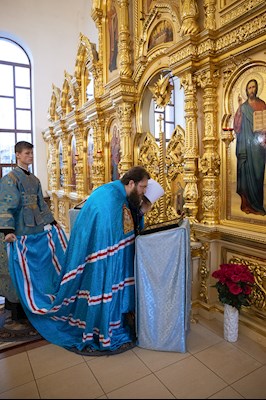 Митрополит Игнатий возглавил соборное архиерейское богослужение в Казанском храме г. Саратова