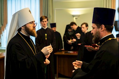 Митрополит Игнатий возглавил ежегодное Епархиальное собрание духовенства Саратовской епархии