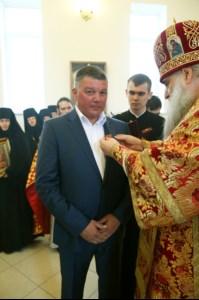 Чин Великого освящения и Божественная литургия в храме в честь Владимирской иконы Божией Матери Владимирского женского монастыря г. Вольска